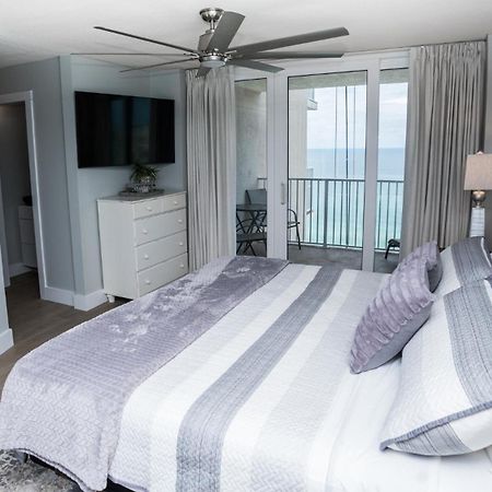 New Rental - 3Br 3Ba Corner Beachfront - 2024 Remodel - 3 Pools, Tiki Hut, Gym, Tennis Panama City Beach Zewnętrze zdjęcie